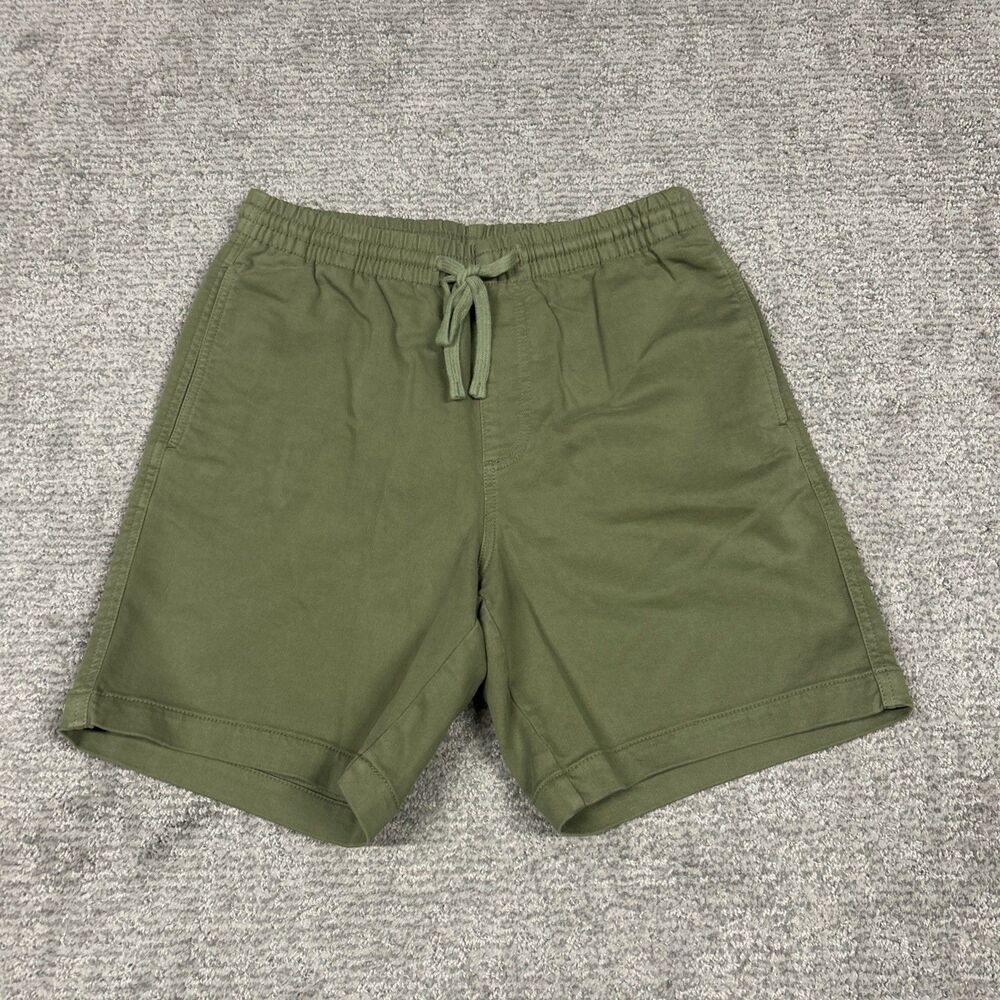 Bear Bottom Shorts Mens Medium 7”Inseam Green Stretch Pockets Chino New